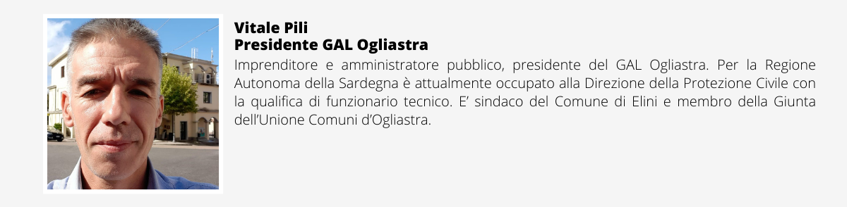 Vitale Pili, Presidente GAL Ogliastra